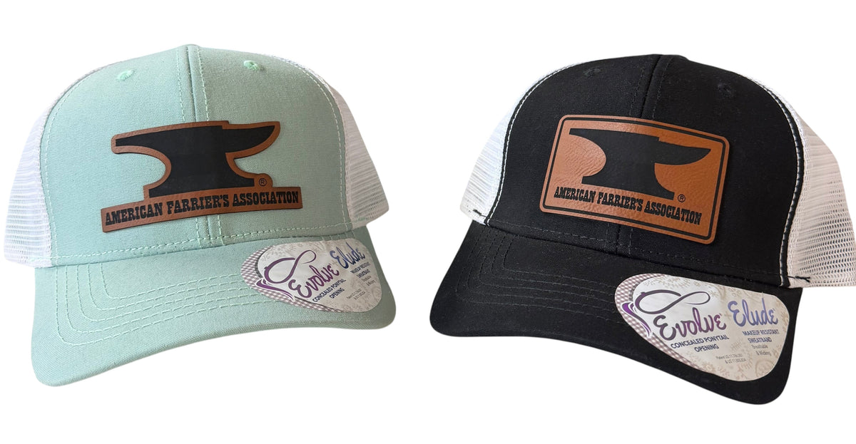 AFA Ladies Evolve Concealed Ponytail Opening Hats With Patch